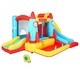 preview thumbnail 2 of 8, 420D 840D Oxford cloth jump surface rocket with fan inflatable castle n001 - 131.10 x 108.27 x 72.83