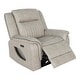 preview thumbnail 14 of 34, Furniture of America Arthon Fabric Power Recliner with LED Light and USB Port