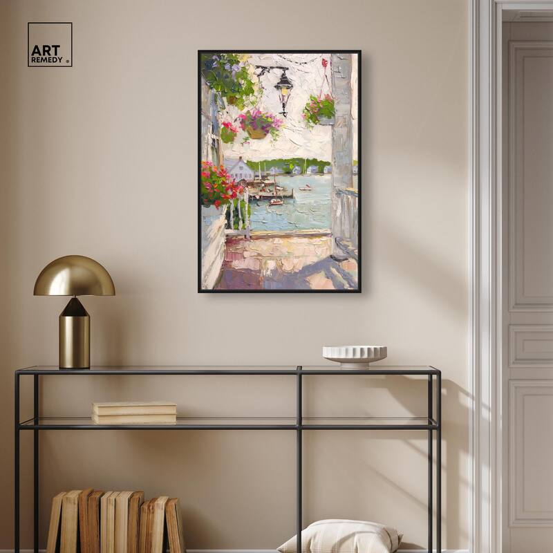 Harbor Hideaway II Canvas by Art Remedy