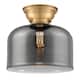 Option Brushed Brass / Light Smoke