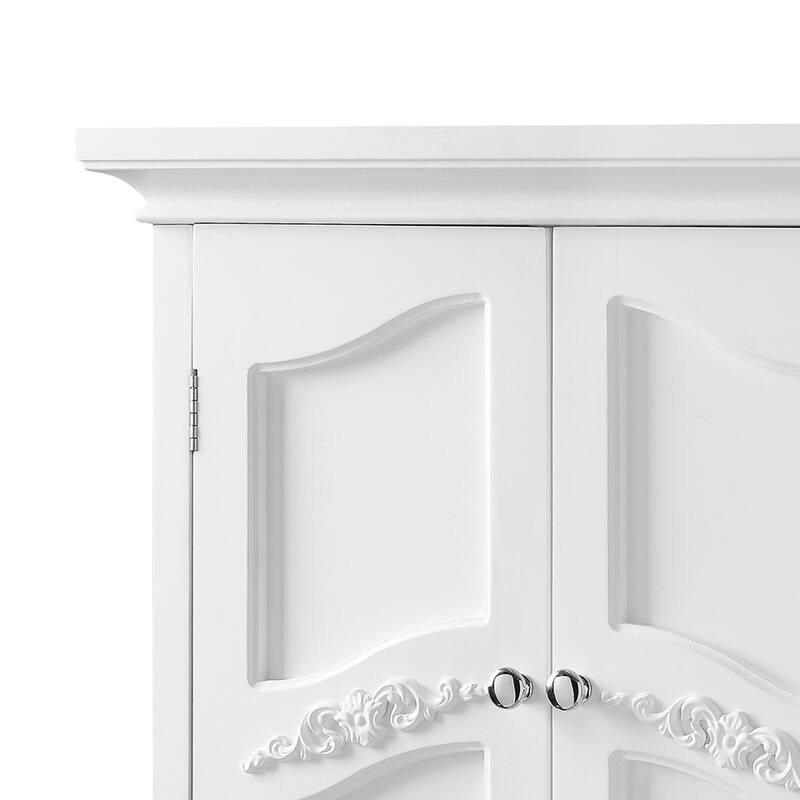Teamson Home Versailles Two-Door Removable Wall Cabinet