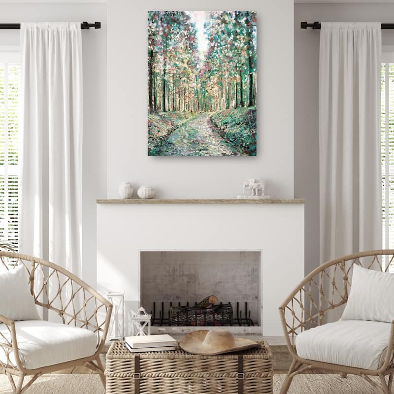 Fantasy Forest By Studio Arts Canvas Art Print