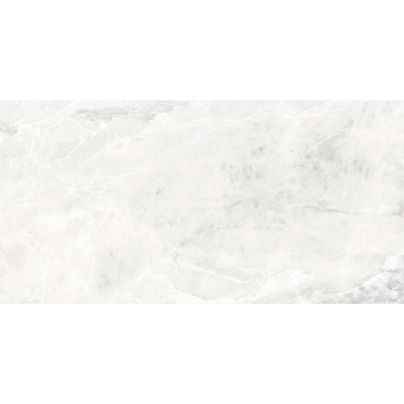 The Tile Life Adin 24x48 White Porcelain Floor & Wall Tile