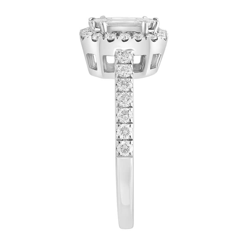 Effy Women's 14K White Gold Diamond Ring