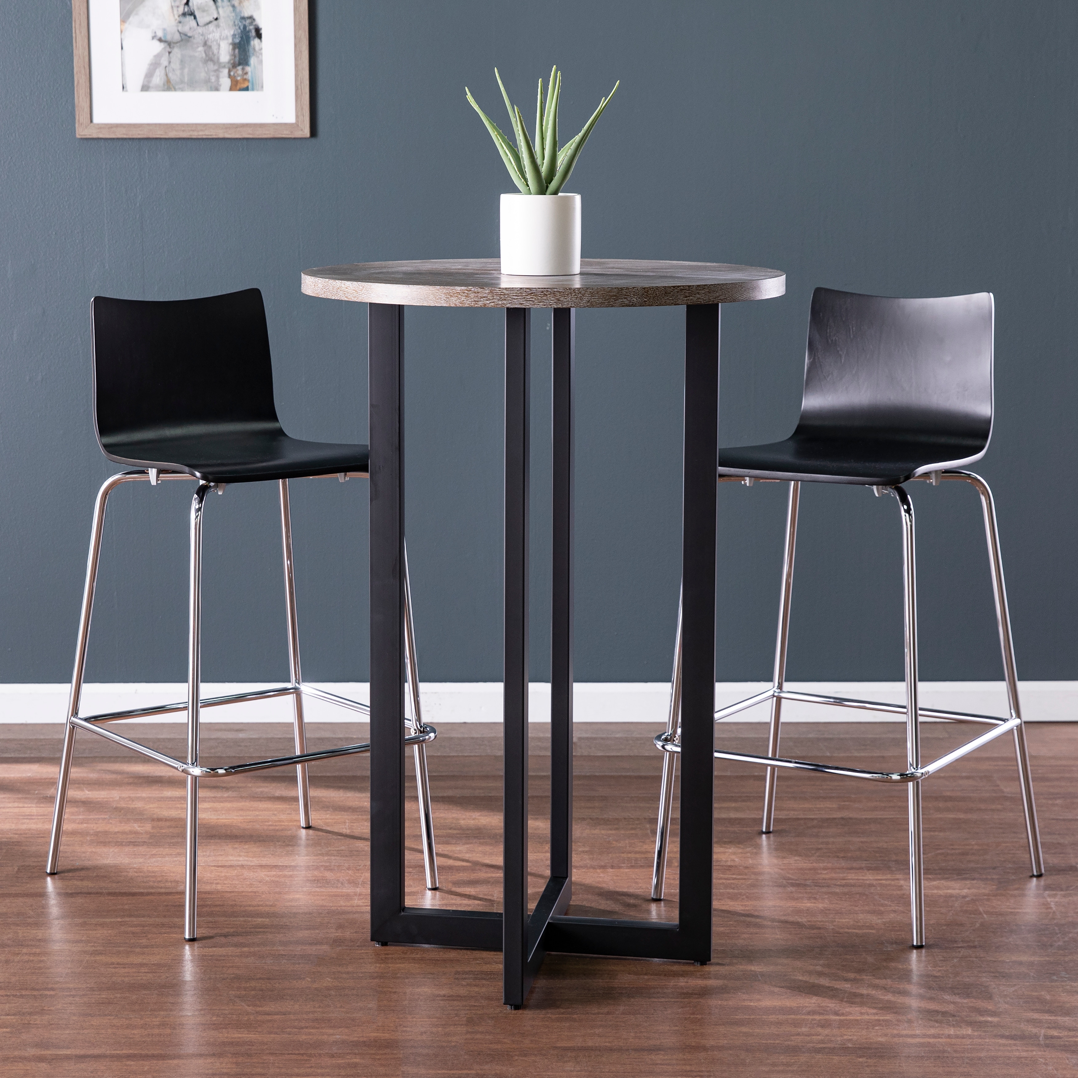 SEI Furniture Danby Industrial 42-in. Bar Height Table