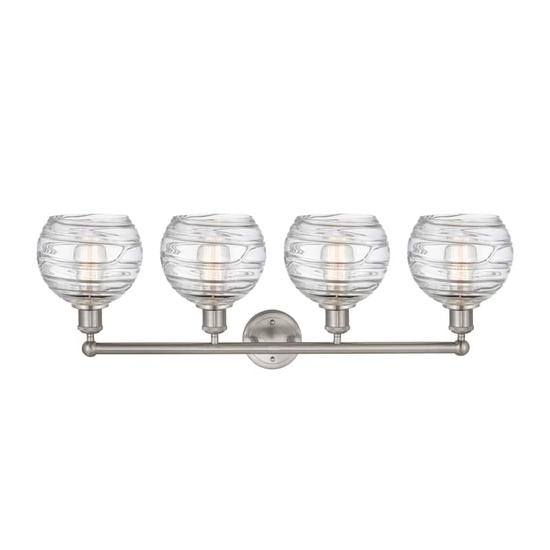 Innovations Lighting Athens Deco Swirl - 4 Light 35" Bath Vanity Light