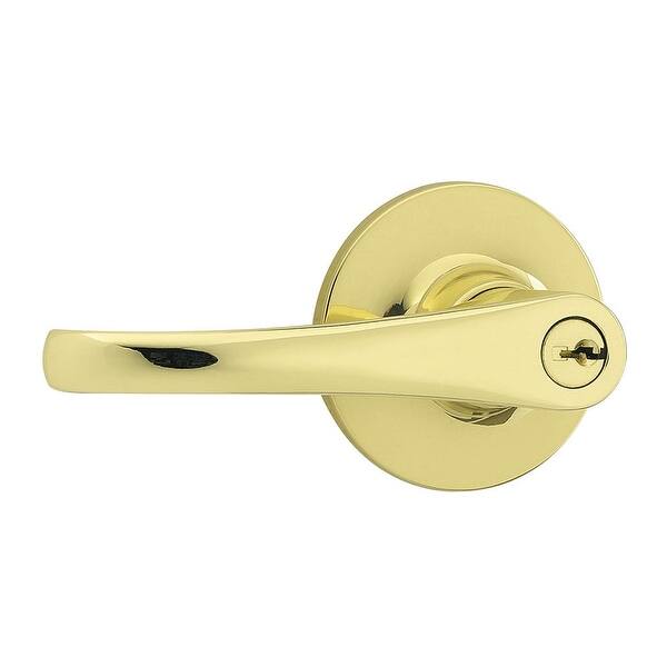 Shop Kwikset Sl5000gv Grapevine Single Cylinder Keyed Entry Door Lever Set Satin Nickel Overstock 22059822