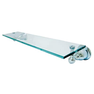Kingston Brass Heritage Bathroom Glass Shelf