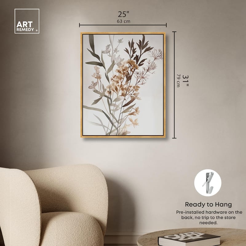 Meadow's Murmur II Canvas by Art Remedy