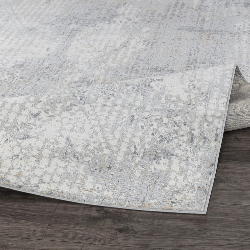 Pasargad Home Turkish Stella Design L. Grey Area Rug