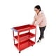 preview thumbnail 7 of 21, 3-Tier Rolling Tool Cart for Garage and Workshop Use