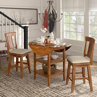 Ronda Panel Back Wood Swivel Chair