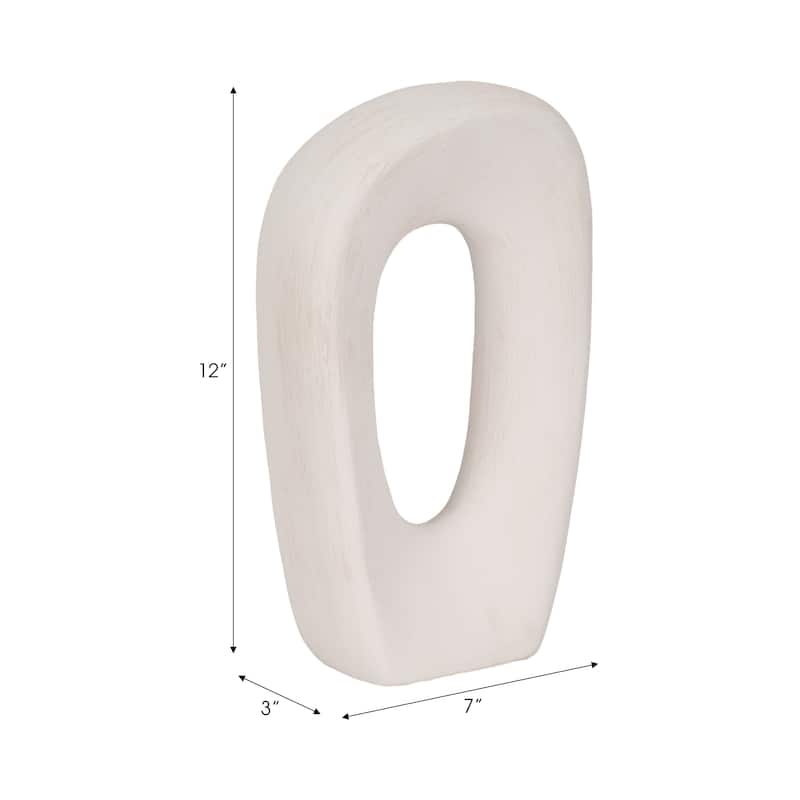 Sagebrook Home Ceramic Decorative Object for Modern Home Enhancement
