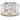 Libby Langdon for Crystorama Jennings 3 Light Polished Nickel Ceiling Mount - 16.25'' W x 8.75'' H
