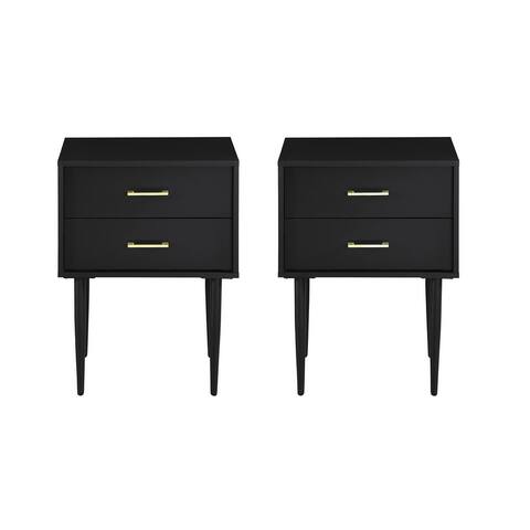 Middlebrook Notto Mid-century Nightstand (Set of 2)