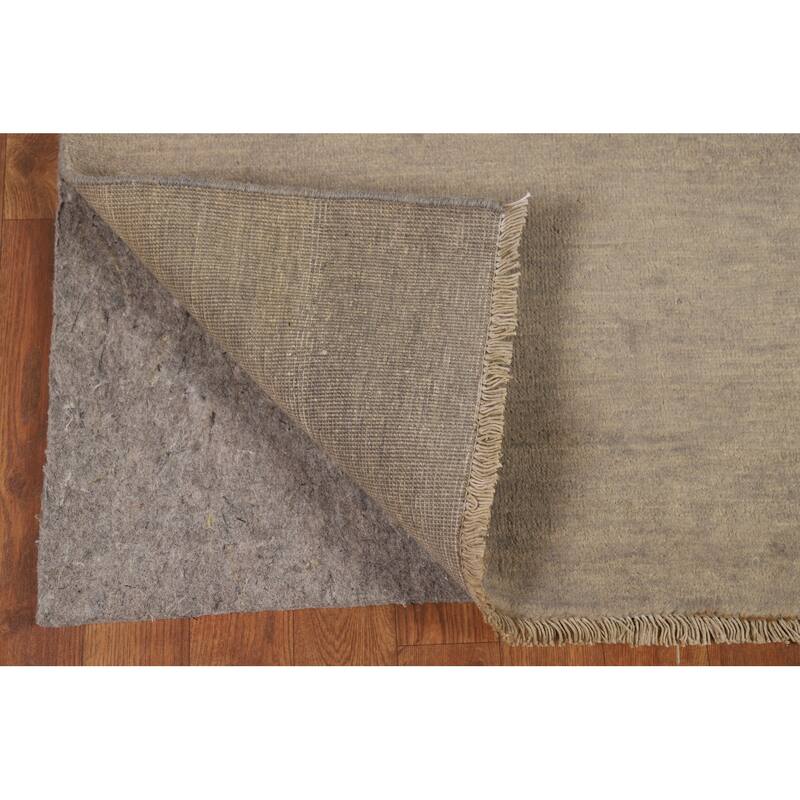 Modern Gabbeh Oriental Foyer Rug Handmade Acent Wool Carpet - 3'3"x 4'10"