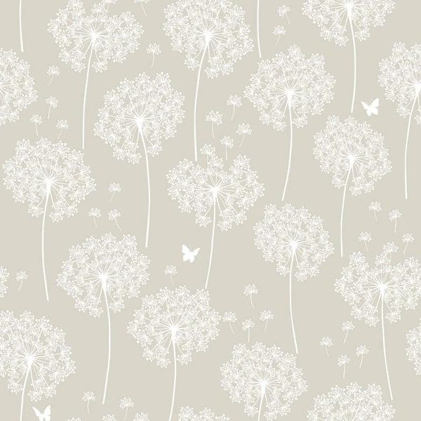 Shop Brewster Dandelion Peel And Stick Wallpaper Kids Dandelion