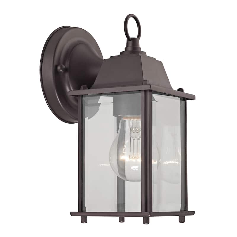 Elk Home Cotswold Oiled Bronze With Clear Glass 1 Light Wall Sconce - Oil Rubbed Bronze