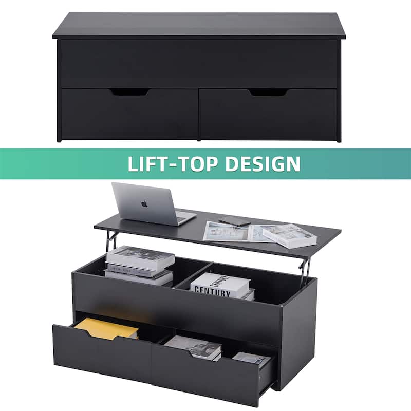 Lift-Top Coffee Table