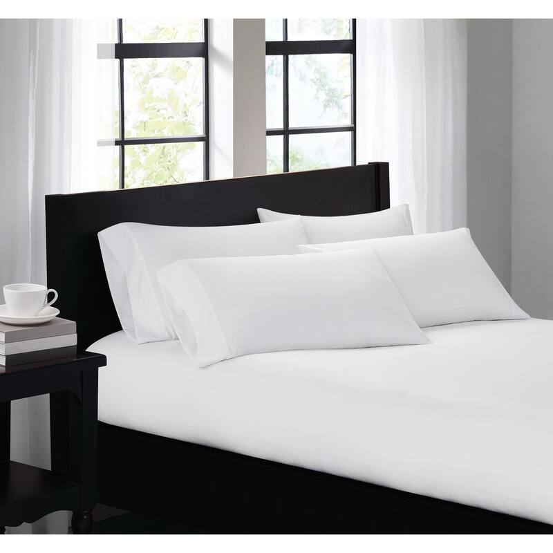 Truly Soft Everyday 4 Pack Pillowcase - White - Standard