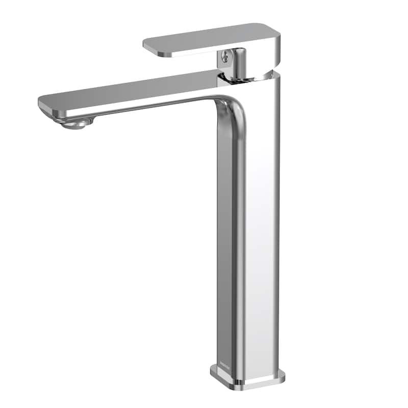 Karran Venda KBF512 Single-Handle Single Hole Vessel Bathroom Faucet with Matching Pop-up Drain