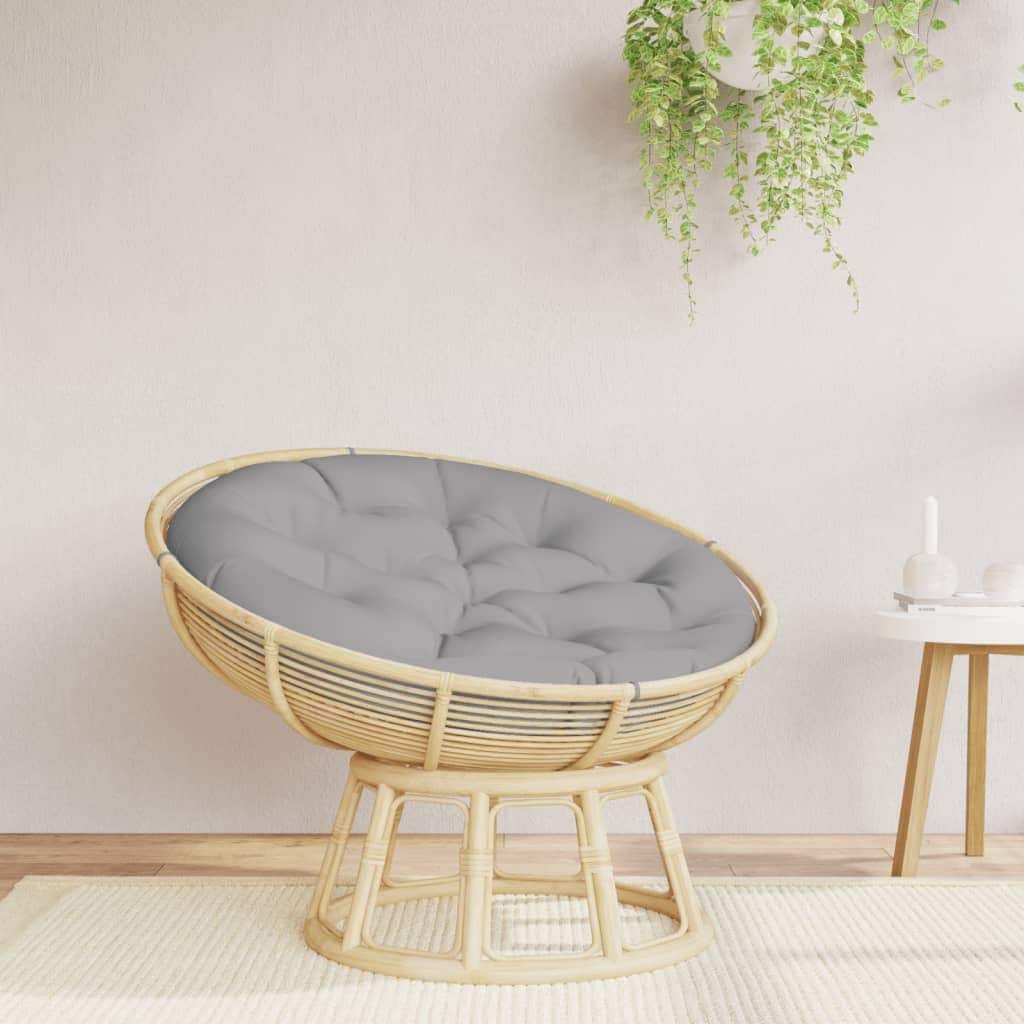 vidaXL Round Cushion Anthracite Ø 39.4