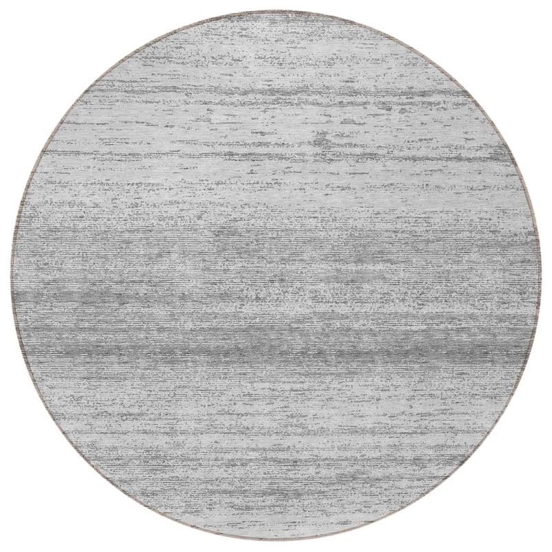 HomeRoots Striped Transitional Rectangle Outdoor Rug