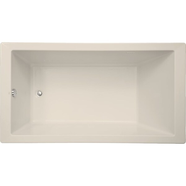 Mirabelle MIRSKA6636 Sitka 66" X 36" Acrylic Air Bathtub for Drop In or Undermount Installations with Reversible Blower and