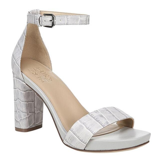 grey croc sandals