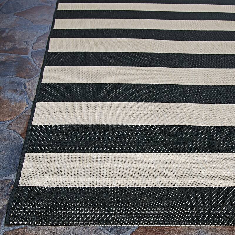 Dream Decor Rugs Hampton Striped Indoor Outdoor Area Rug
