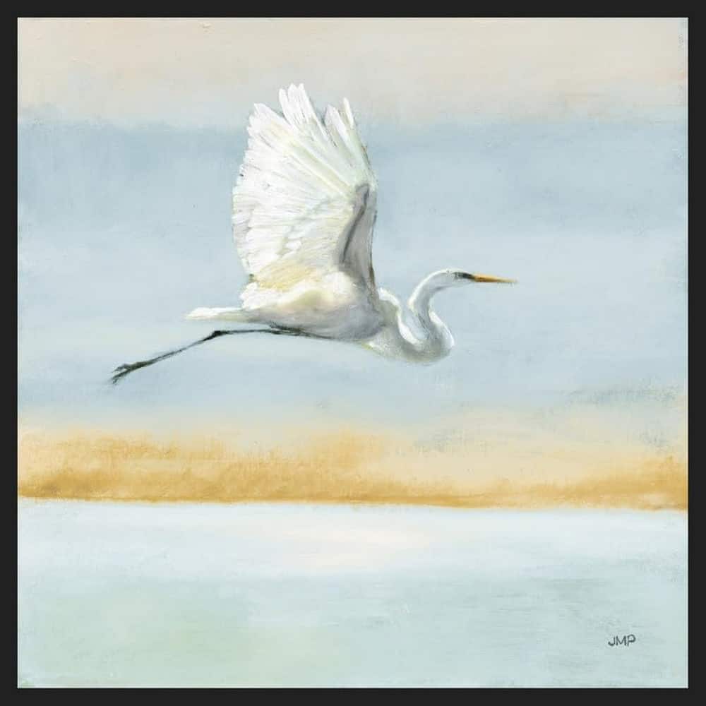 Flight Blue Sky Framed Poster