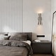 preview thumbnail 13 of 25, Rennnsan 2-Light Modern Industrial Cone Vanity Light in Brass/ Nickel