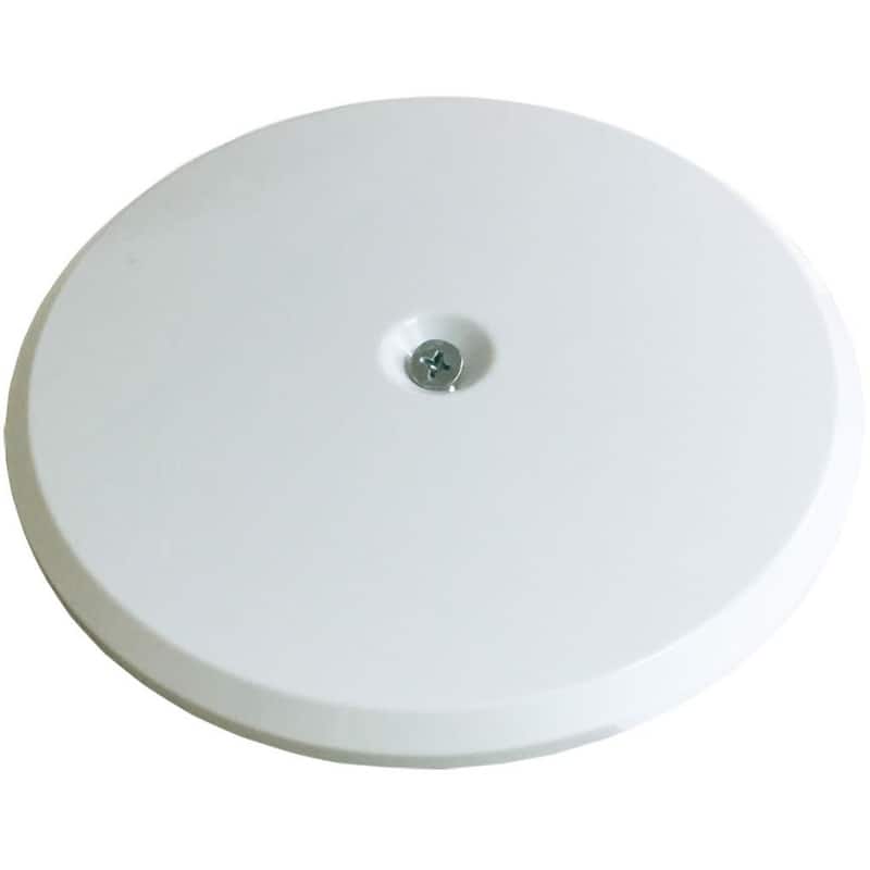 PROFLO 7-1/4 Plastic Cut Off Cover - Polished Chrome