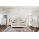 preview thumbnail 7 of 5, Roanoke 8-drawer Dove White Dresser and Mirror by Greyson Living
