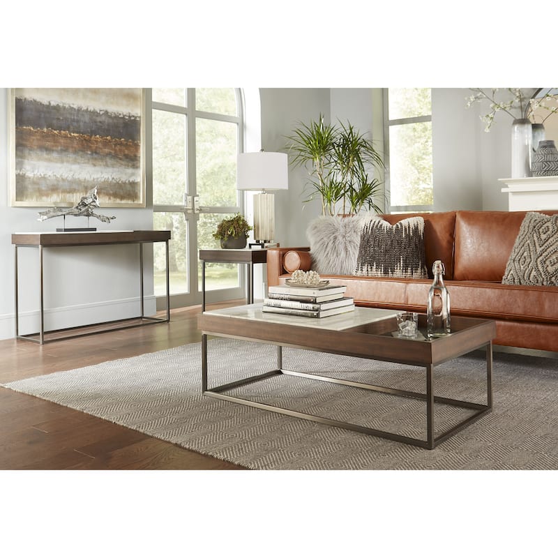 Ennis Jazz Marble End Table