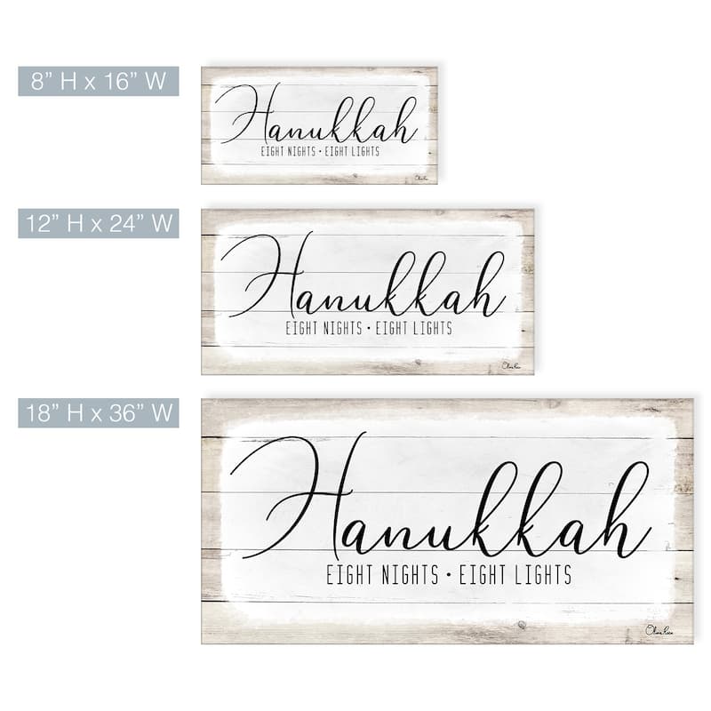Ready2HangArt 'Hanukkah' Holiday Canvas Wall Art by Olivia Rose