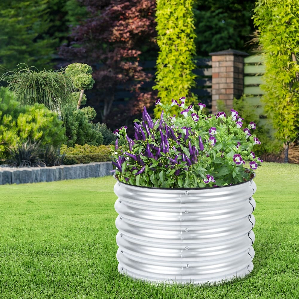 Aoodor Metal Raised Garden Bed