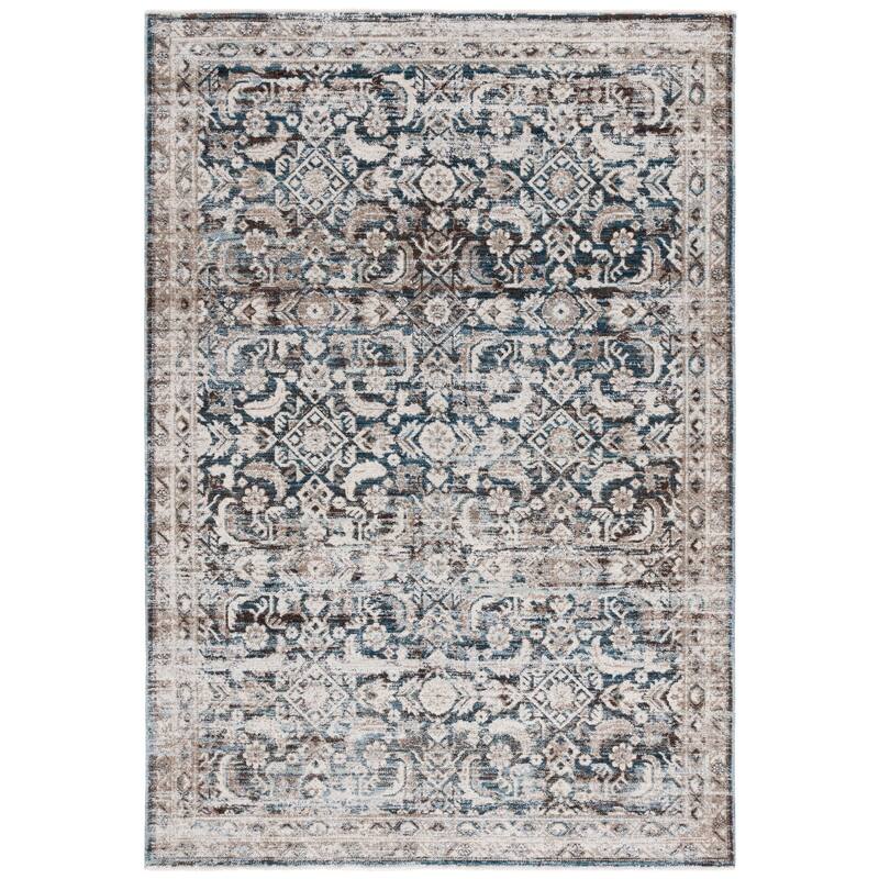 SAFAVIEH Antique Mareena Rosamunda Traditional Rug - 4' x 5'7" - Blue/Beige