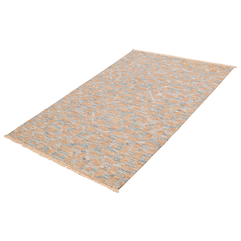 Ankara Blue Kilim 5'1" x 8'0" - 5'1 x 8'0