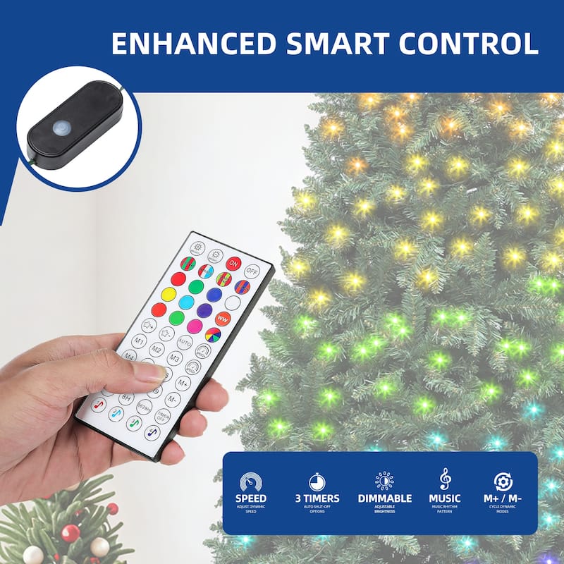 Moasis 6 Foot Christmas Tree with LED Light