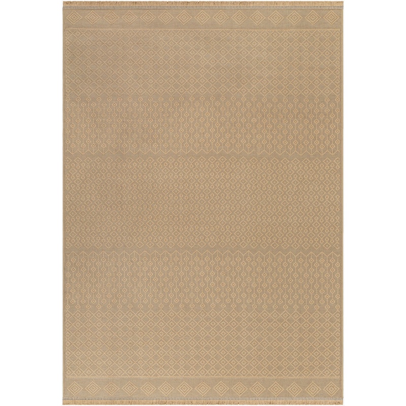 Livabliss Transitional Mystery Medallion Washable Area Rug