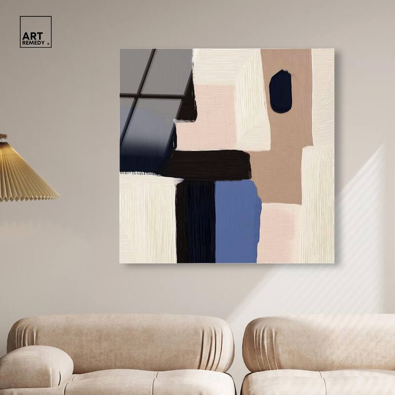 Blue Quietude II Acrylic by Art Remedy, Ready to Hang