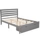 preview thumbnail 15 of 16, Full Size Platform Bed with Drawers