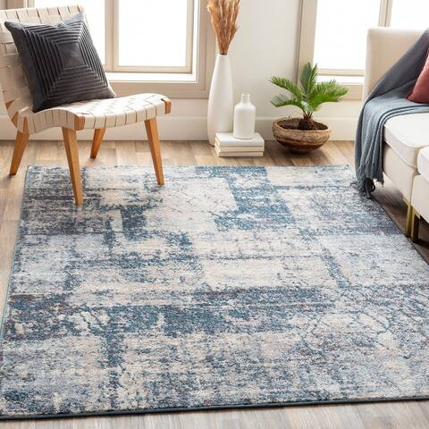 Addams Abstract Patchwork Area Rug