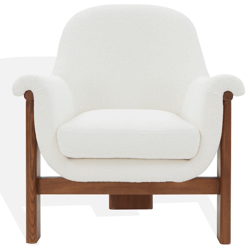 SAFAVIEH Couture Sylvana Boucle Accent Chair - 33"W x 30"D x 33"H