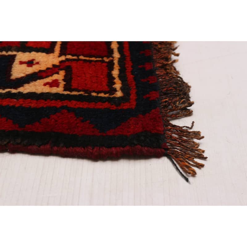 ECARPETGALLERY Hand-knotted Melis Red Wool Rug - 5'3 x 9'3