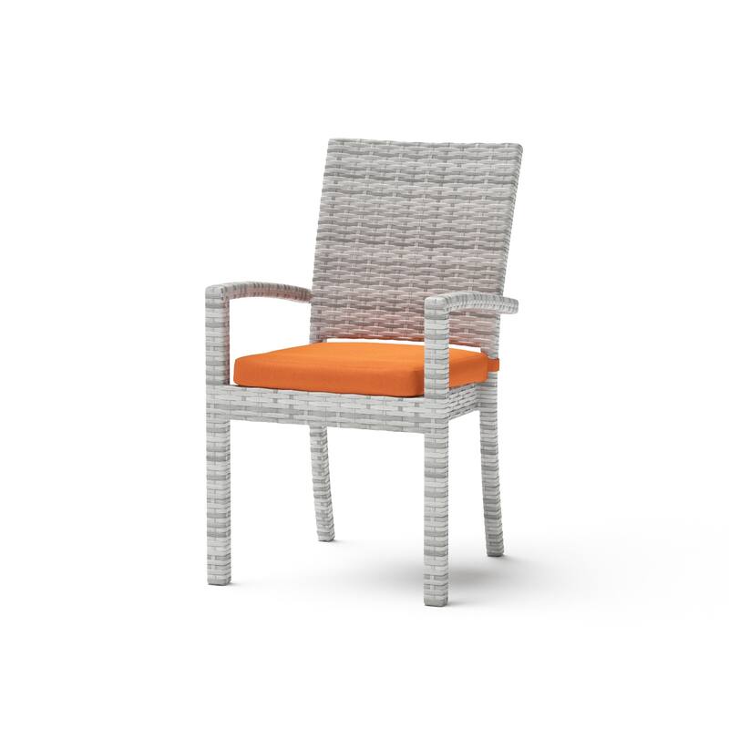 Cannes 9 Piece Aluminum Outdoor Patio Dining Set
