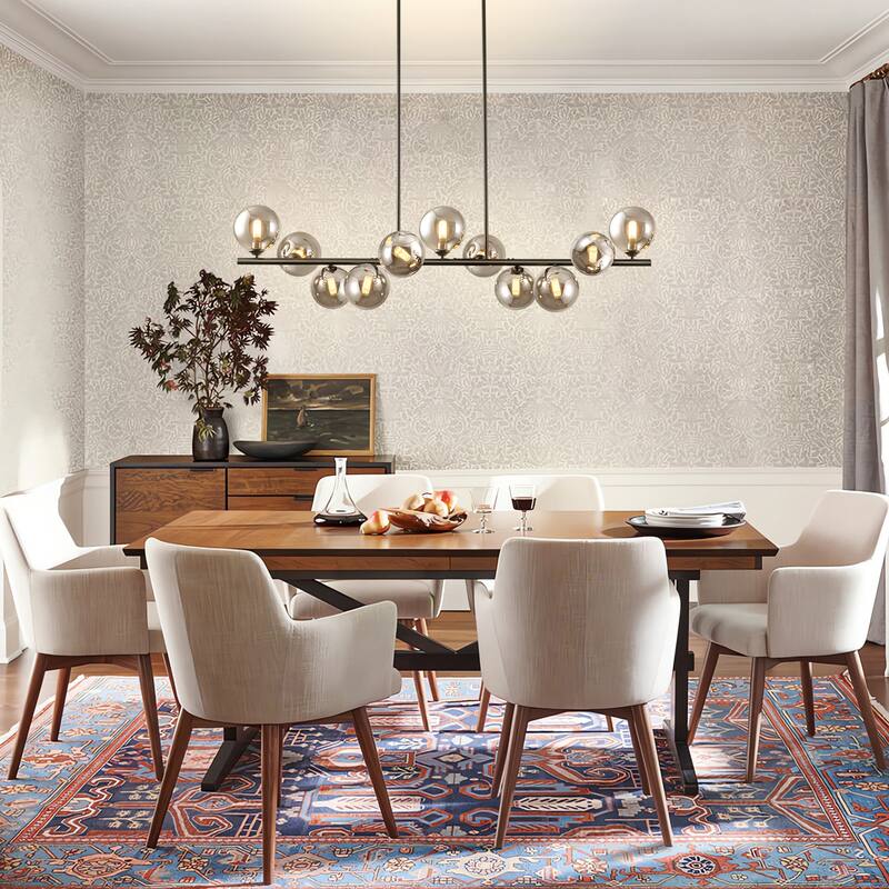 11-Light Bubble Chandelier Sputnik Chandelier Linear Chandelier Mid Century Modern Chandelier