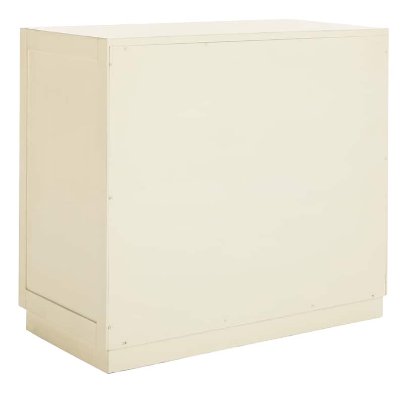 SAFAVIEH Alabama 2-Door Beige Storage Chest - 32Wx16Dx29H
