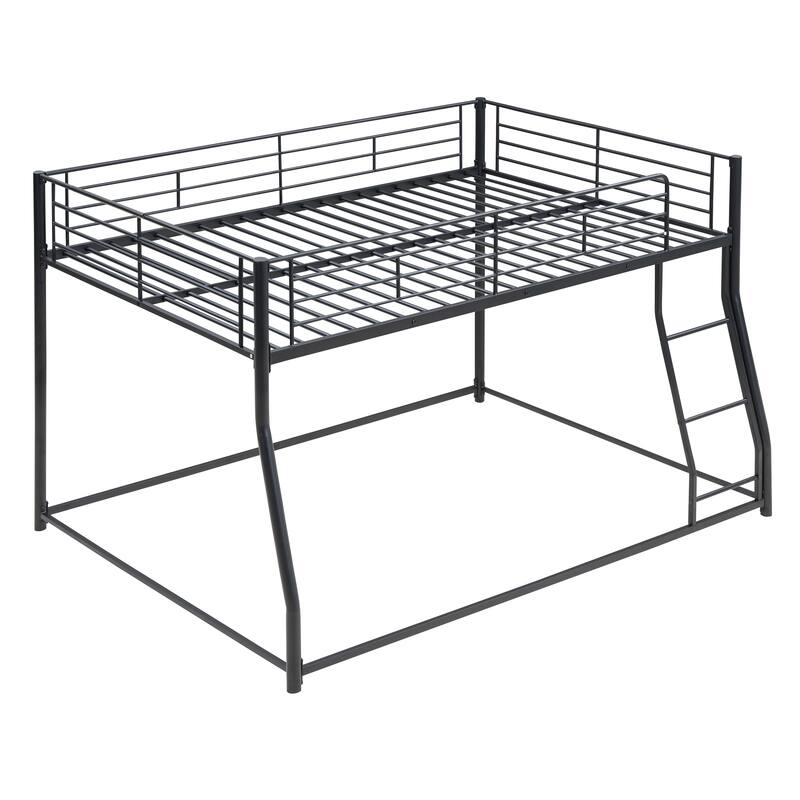Steel Bunk Bed with Ladder and Guardrail